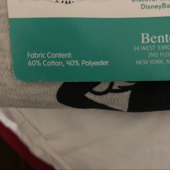 Disney Mickey Mouse Onesie 12 mo NEW set of 2 - Picture 4 of 5